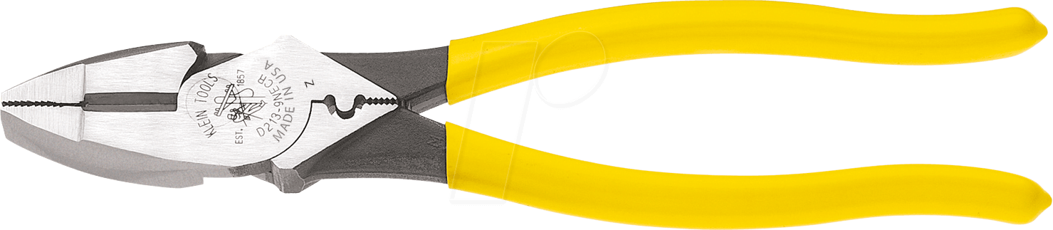 KLT D213-9NE-CR - Seitenschneider, 238 mm, mit Crimpzange