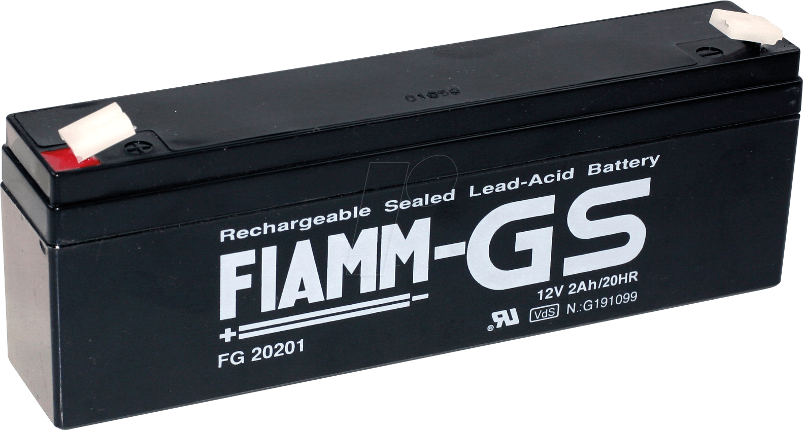 FI FG 12-2 - Blei-Vlies-Akku, 12 V, 2,0 Ah