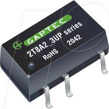 2T8A2_0505S3UP - DC/DC-Wandler, 2 W, 5.5 V, 400 mA, SMD