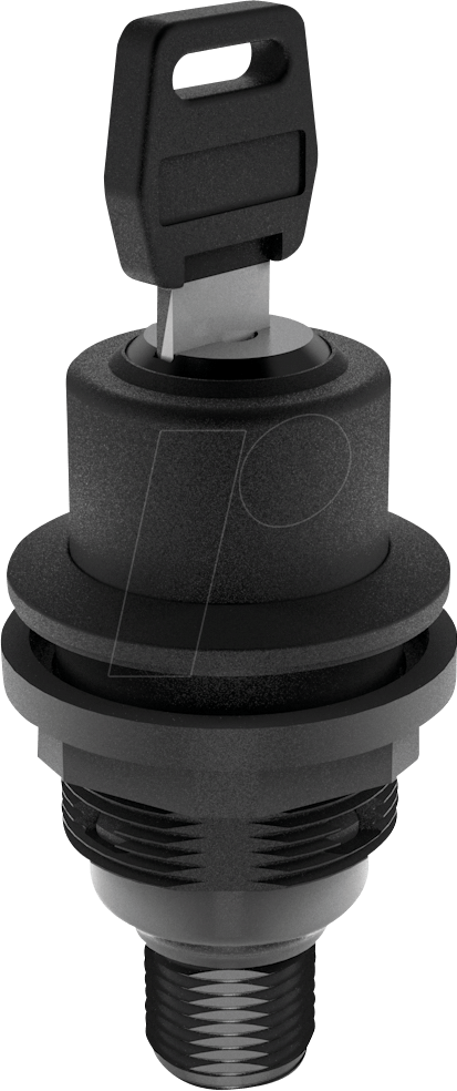 SSWSSA17IIC009 - Schlüsselschalter - 2 S, schwarz