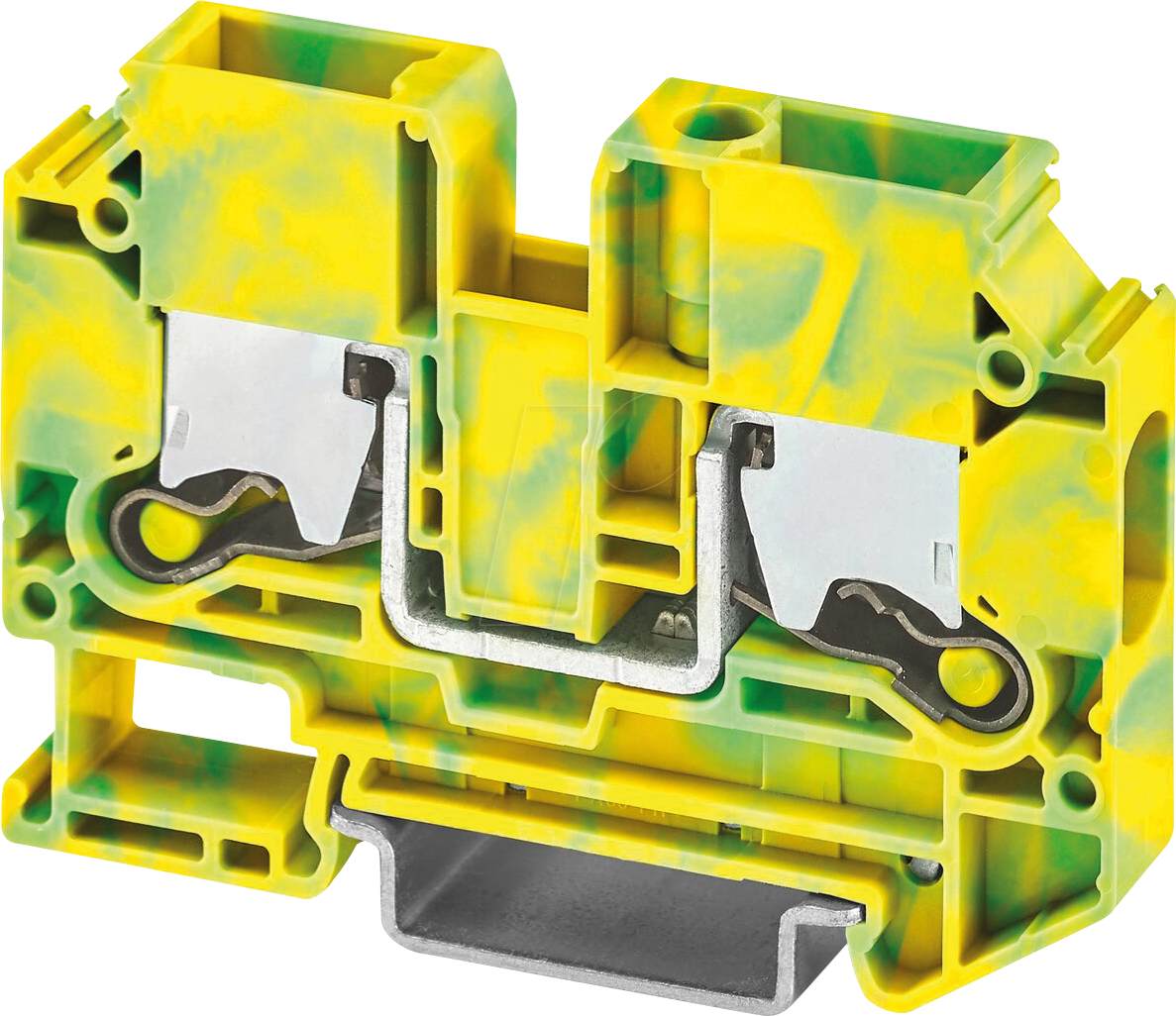 XTV 10 PE - Schutzleiterklemme XTV Push-X, 10 mm² - grün-gelb