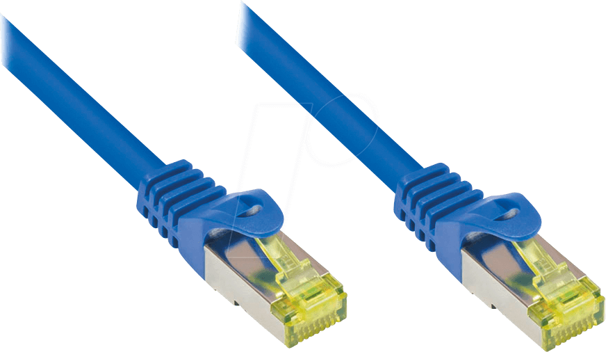 Thumbnail - GC 8070R-100B - Patchkabel - Cat.7 Rohkabel, blau, 10 m