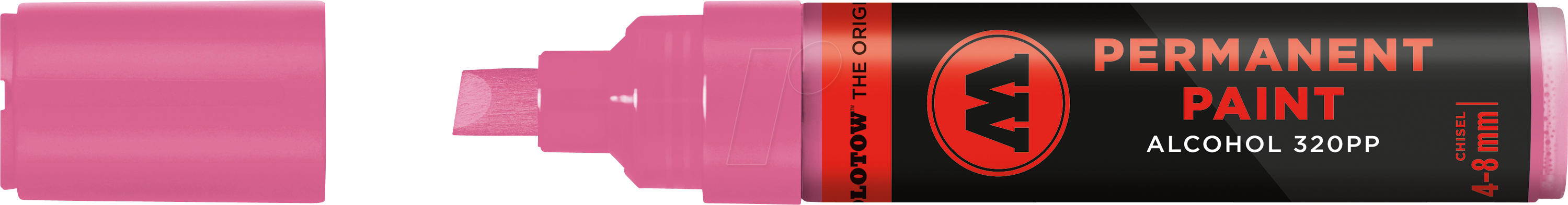 MO230136 - Permanent Marker 320PP, 4-8 mm, pink
