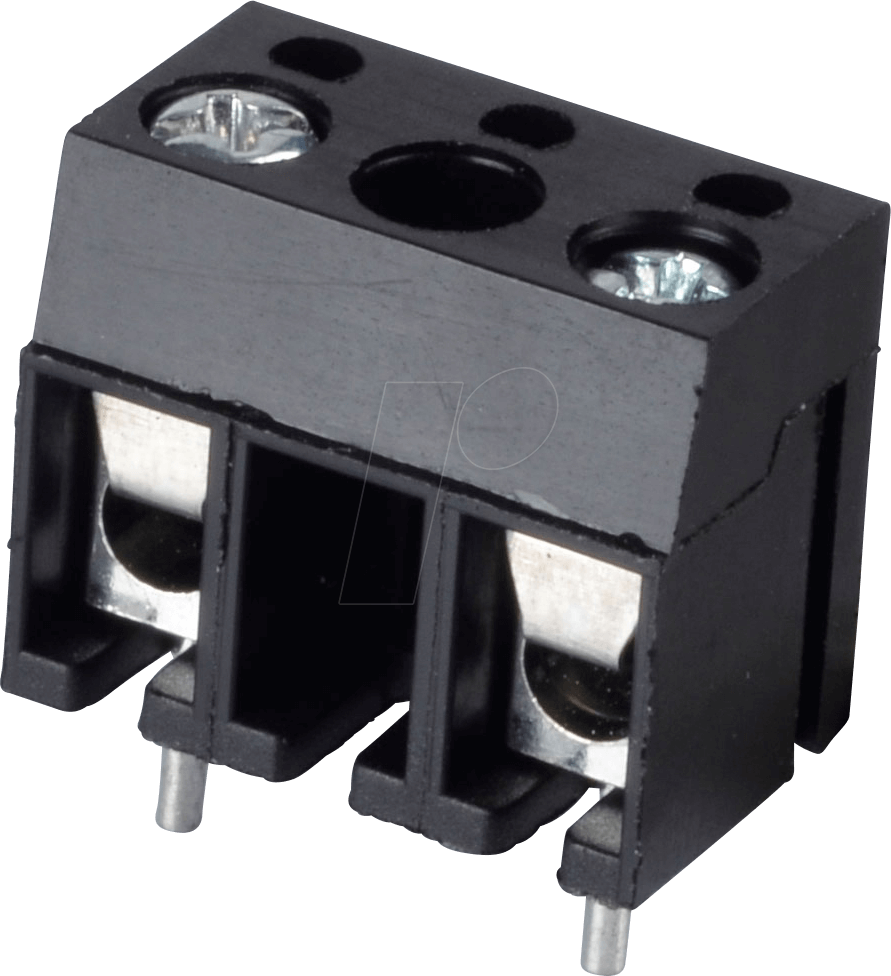 CTB2202-2 - Lötbare Schraubklemme - 2-pol, RM 10 mm, 90°
