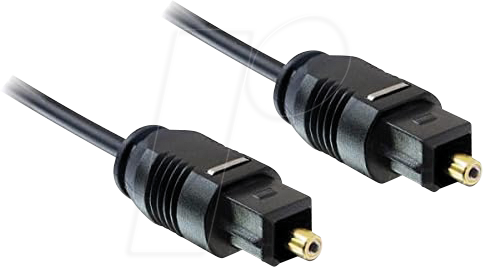 DELOCK 82879 - Toslink Kabel, Toslink Stecker, 1 m