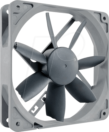 NO NF-S12B 1200P - Noctua NF-S12B redux-1200 PWM Gehäuselüfter, 120 mm