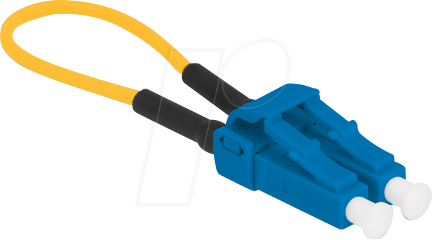 DELOCK 86924 - LWL Loopback Adapter, LC / UPC, Singlemode, blau