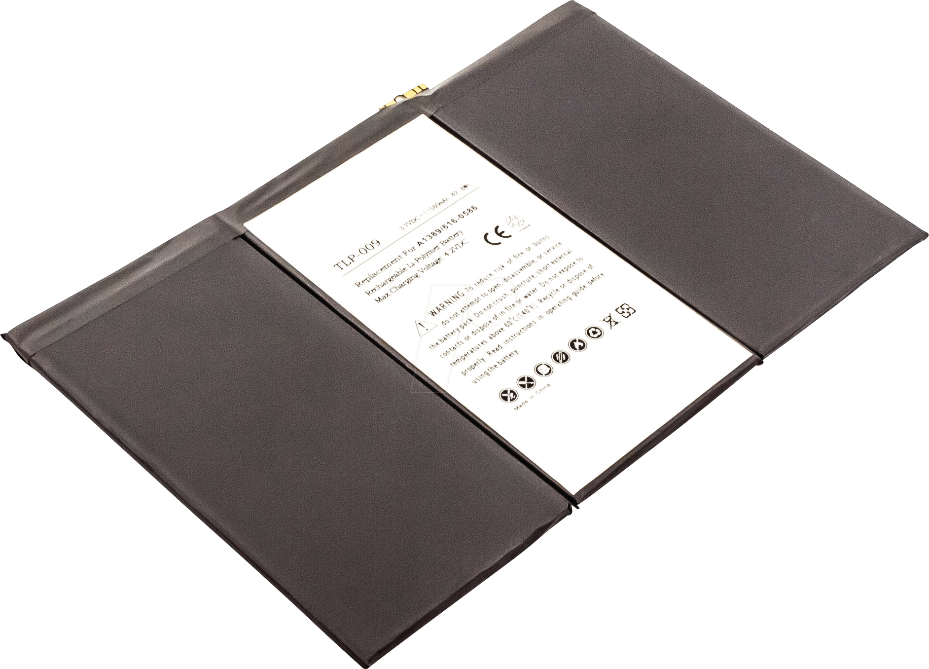 AKKU 53127 - Tablet-Akku für Apple iPad 3, Li-Po, 11560 mAh