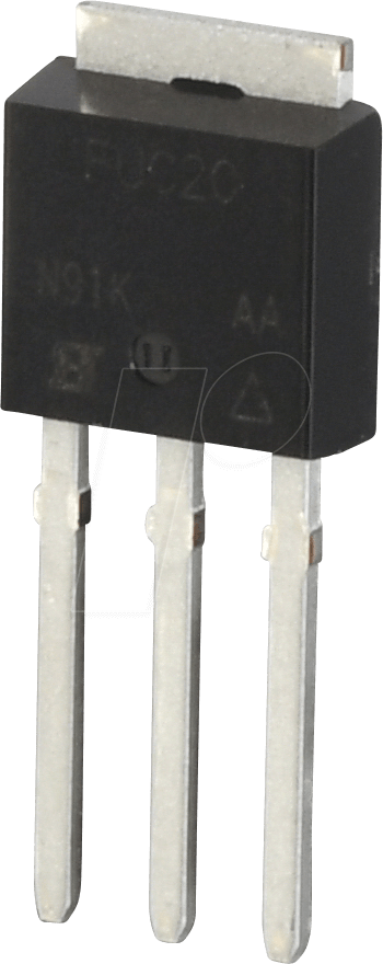 IRFUC20PBF - MOSFET N-Ch 600V 2A 4,4R, TO251AA