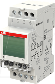 ABB DW1 - Wochenzeitschaltuhr 1 Kanal Bluetooth Programmierung per App