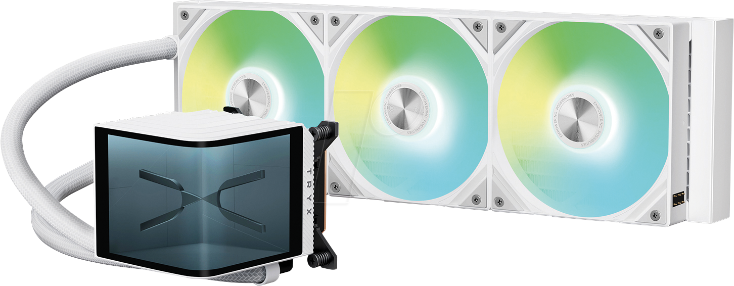 TRYX 650315 - TRYX PANORAMA AiO, ARGB, 360 mm, weiß