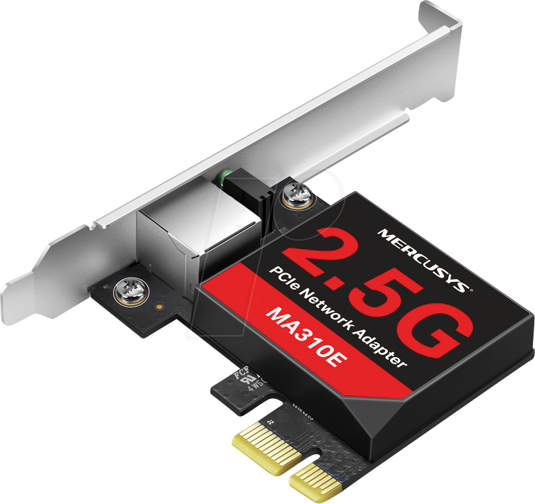 Thumbnail - MSYS MA310E - Netzwerkkarte, PCIe, 2,5 Gigabit Ethernet, 1x RJ45