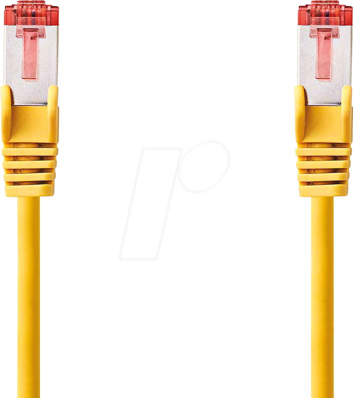 N CCGL85221YE100 - Patchkabel, Cat.6, S/FTP, 10 m, gelb