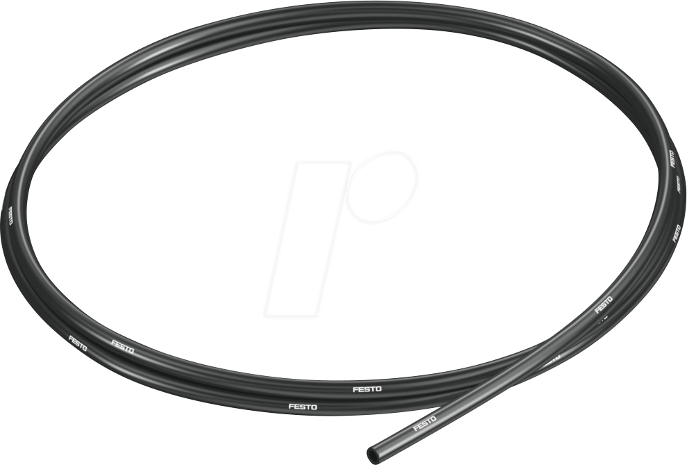 FESTO 197390 - PU-Schlauch, 4 mm, 50 m, schwarz