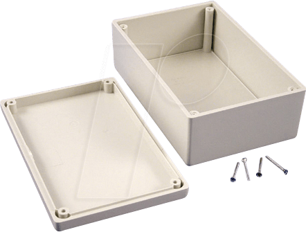 1594ESGY - Universalgehäuse, Serie 1594, 107 x 167 x 53 mm, grau