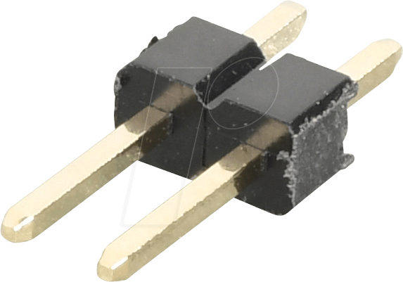 BKL 10120914 - Stiftleiste 2,54mm 1x2 H=11,6mm gerade