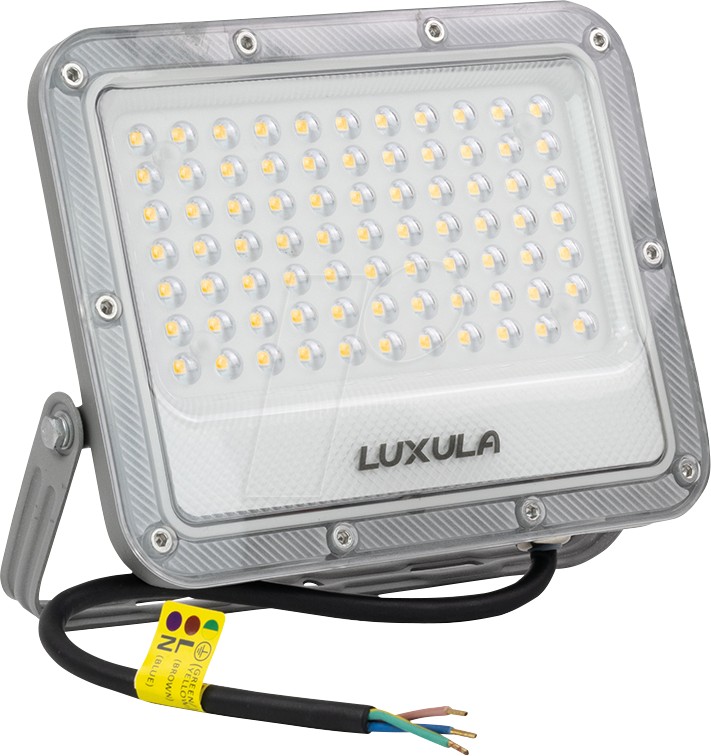 Thumbnail - LUXULA LX400233 - LED-Flutlicht, 50 W, 6500 lm, 4000 K, grau, IP65