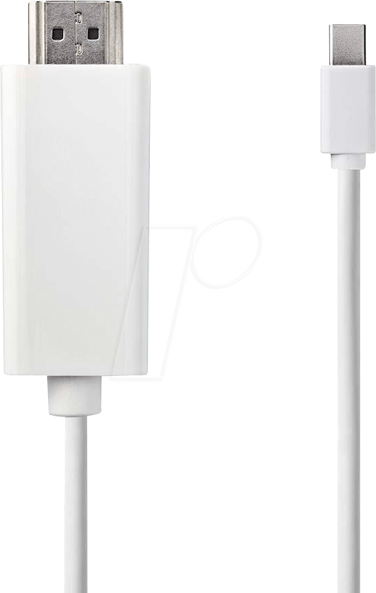 N CCGP37600WT20 - Kabel, Mini DisplayPort-Stecker > HDMI-Stecker, 2 m, Weiß