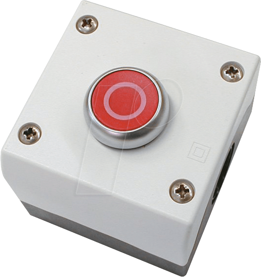 EATON 216521 - Drucktaster, rot, 1 NO und 1 NC