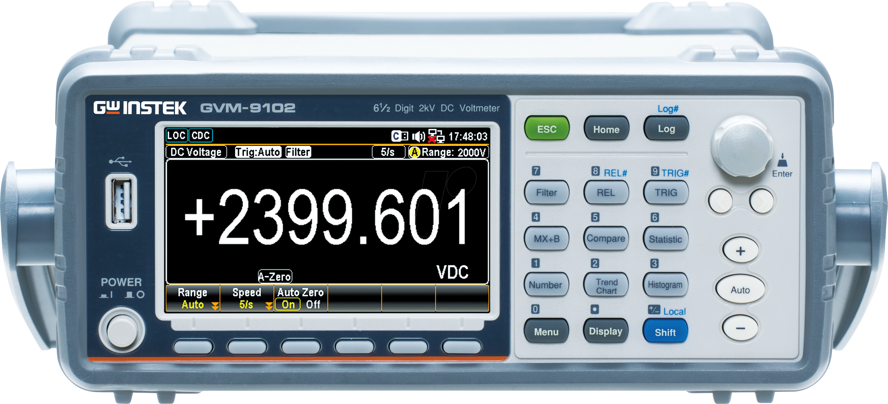 GVM-9102 - Voltmeter, 2000 V DV, 6 1/2 Digit