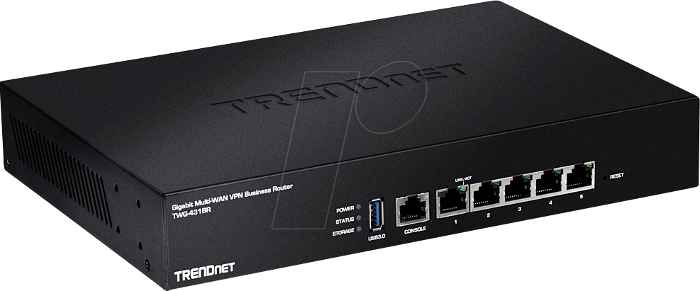 TRN TWG-431BR - Gigabit Multi WAN VPN-Router
