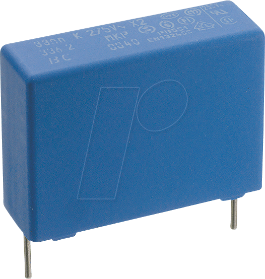 Thumbnail - VIS BFC233620104 - Funkentstörkondensator, X2, 100 nF, 275 V, RM 15,0, 100°C, 20%