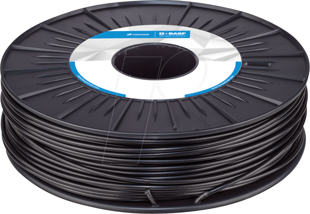Thumbnail - BASFU 0108 - Filament, ABS, schwarz, 2,85 mm, 750g