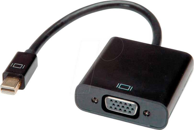 Thumbnail - VALUE 12993126 - DisplayPort Adapter, Mini DP Stecker auf VGA Buchse