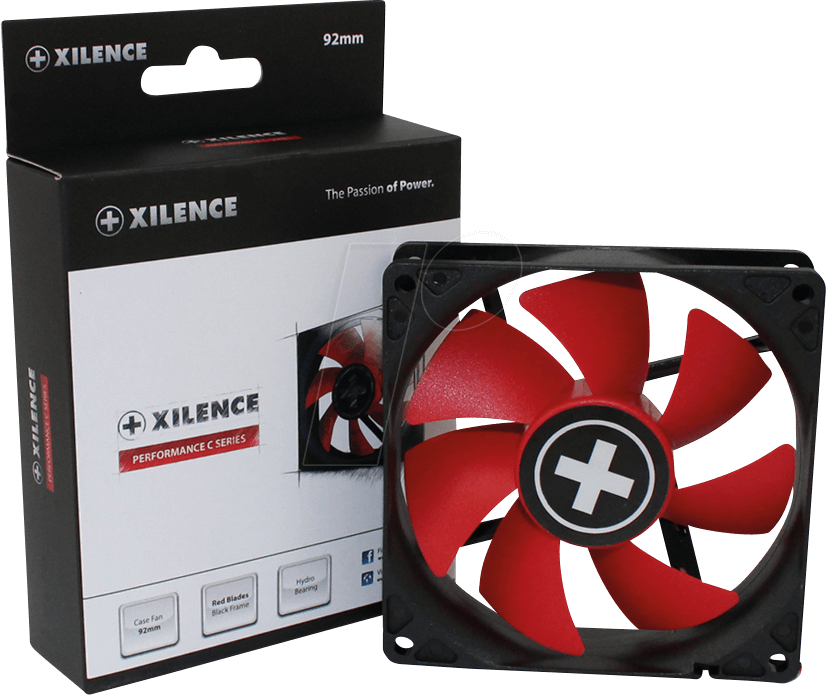 XI XF038 - Xilence XPF92.R Gehäuselüfter, 92 mm
