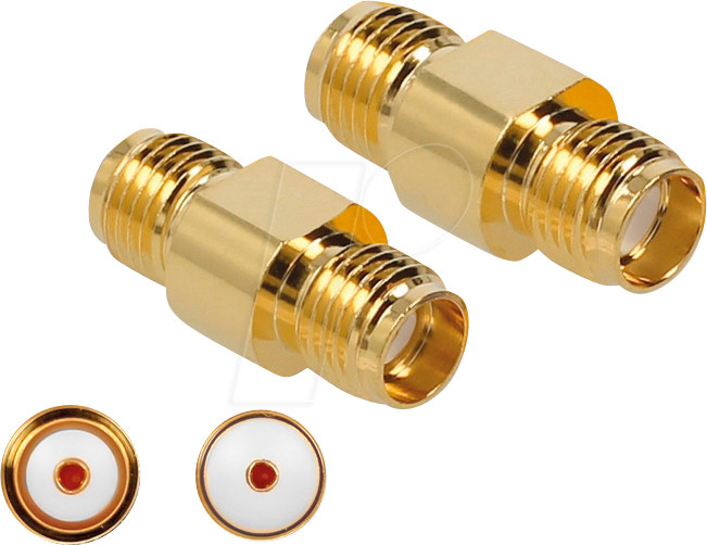 DELOCK 89974 - Adapter SMA Buchse > SMA Buchse