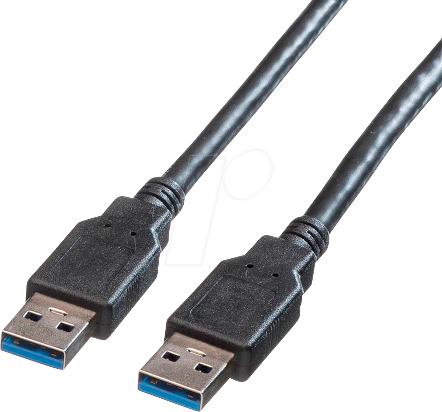 Thumbnail - ROLINE 11028970 - USB 5 Gb/s Kabel, A Stecker auf A Stecker, 1,8 m