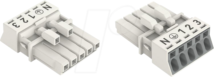 WAGO 890-225 - WINSTA® MINI Buchse, 5 polig