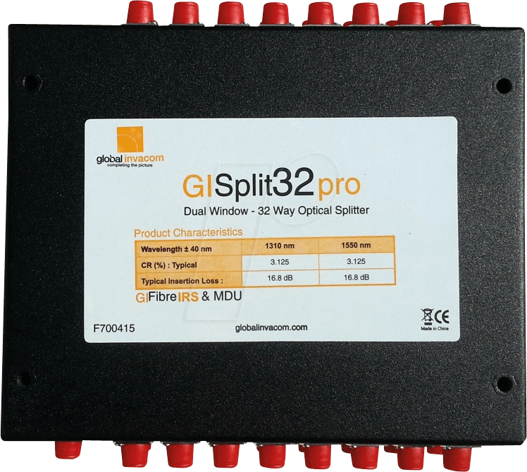 INVACOM SP32-P - optischer Sat-Verteiler, 32 Wege, Glasfasertechnik