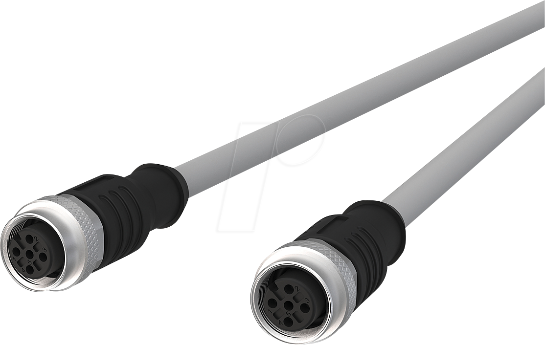 MC 142MIA22100 - Sensorleitung, M12, 4 pol, Ku > Ku, 10 m
