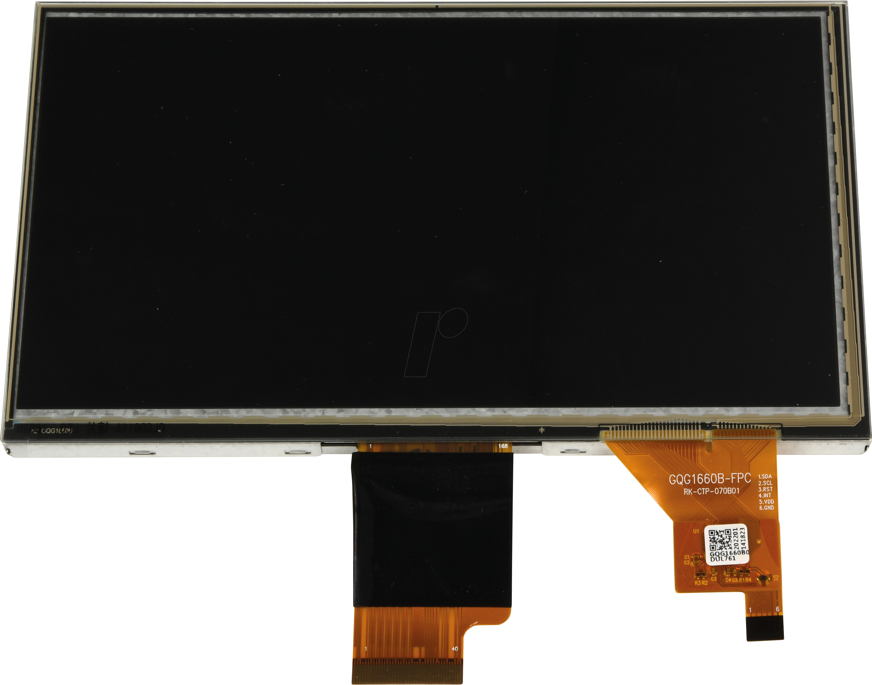 Thumbnail - EA R1024X-70BLWT - 7'' TFT-IPS mit PCAP Touch, 24 Bit RGB