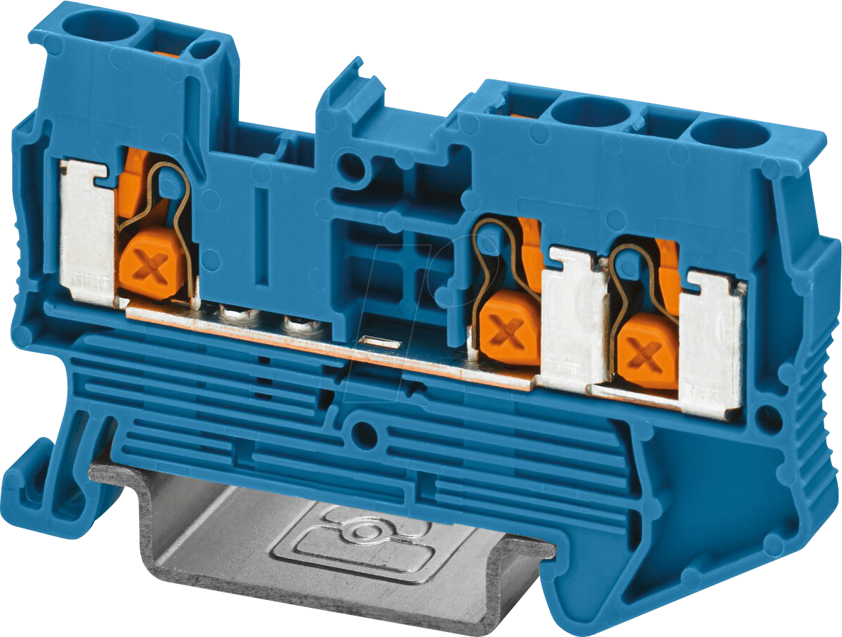 Thumbnail - XT 2,5 TWIN BU - Durchgangsklemme, XT 2,5 TWIN - blau