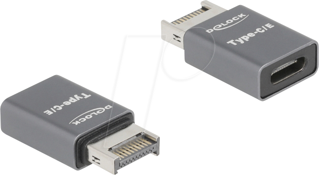 DELOCK 67234 - Adapter USB 10 Gb/s Typ-E Key A Stecker > C Buchse