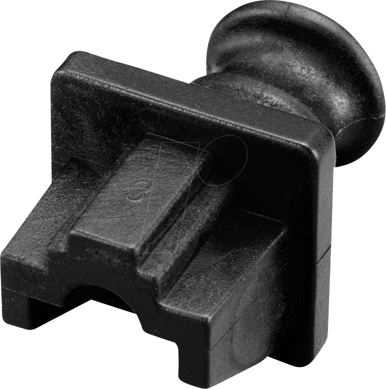 VALUE 26990322 - RJ45 Staubschutz Stöpsel, schwarz, 10 Stück