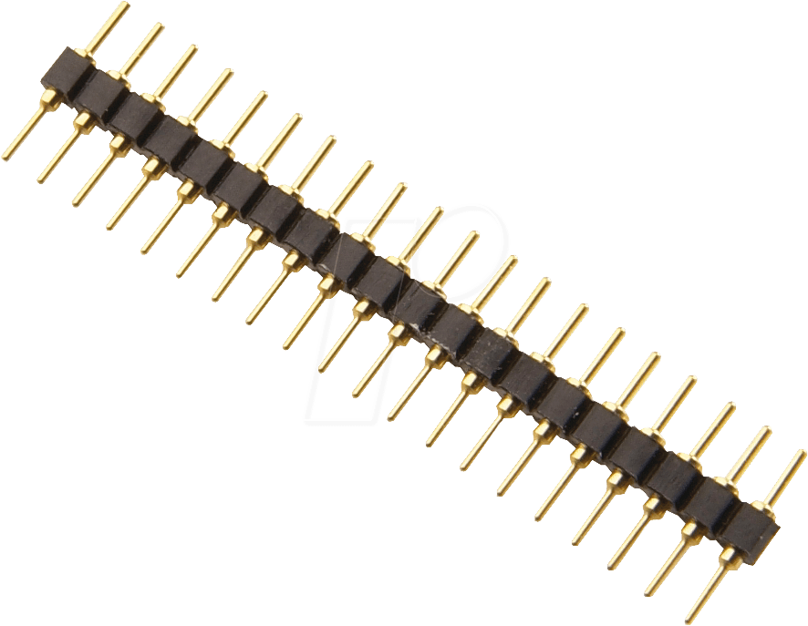 Thumbnail - AW 122/20 - IC-Adapterleiste, 20-polig, einreihig, RM 2,54
