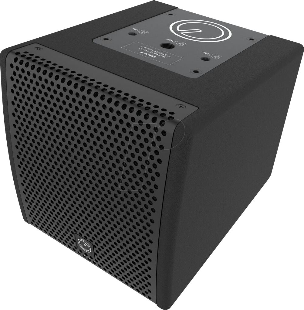 INTU 12604001 - INTUSONIC 4FW50T 4'' Fullrange Lautsprecher, schwarz