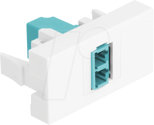 DELOCK 90845 - Easy 45 Modul LC Duplex Buchse zu LC Duplex Buchse