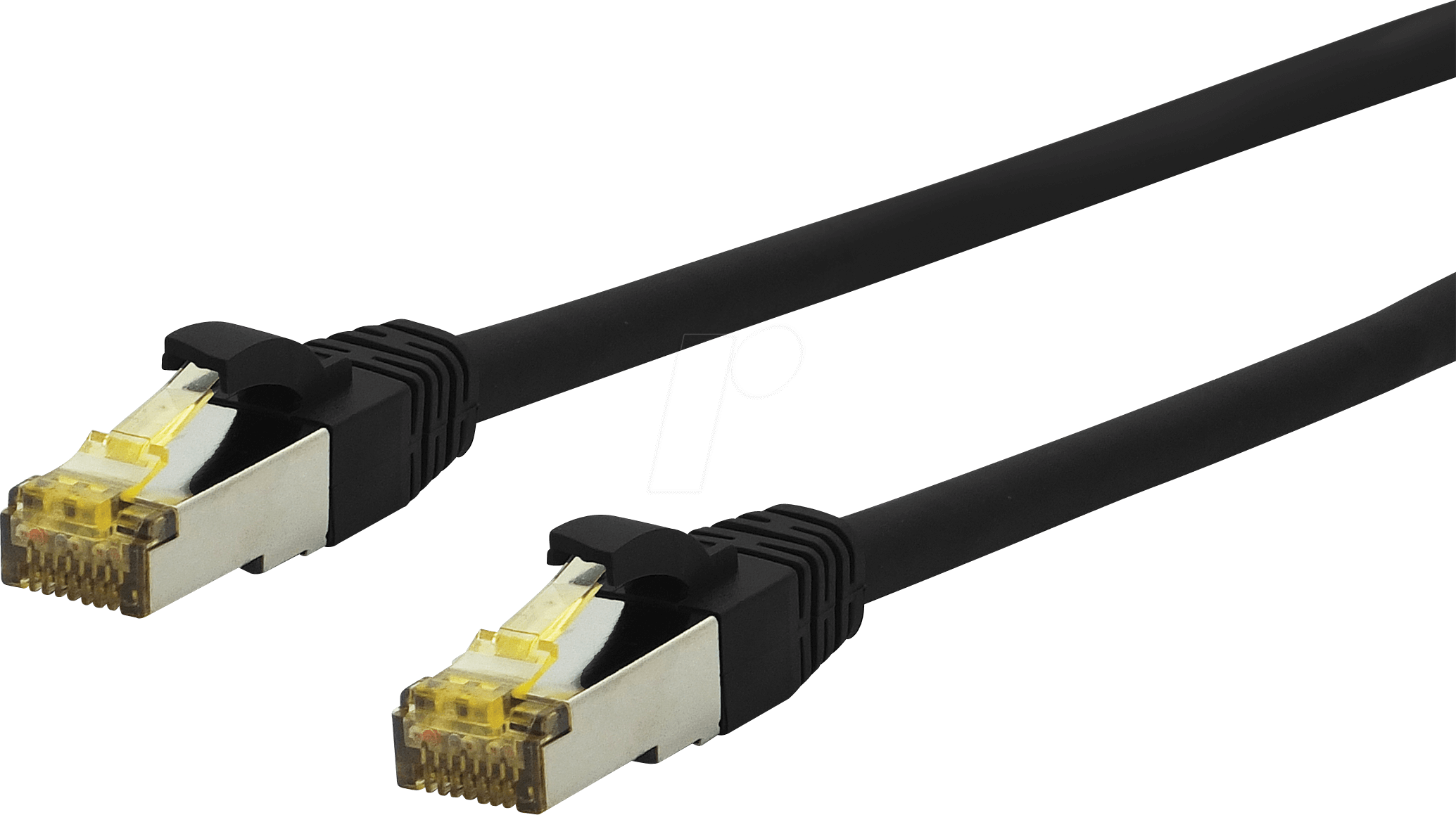 UF CAT6A SW 2 - Cat.6a Ultra Flex -Patchkabel - 2 m - schwarz