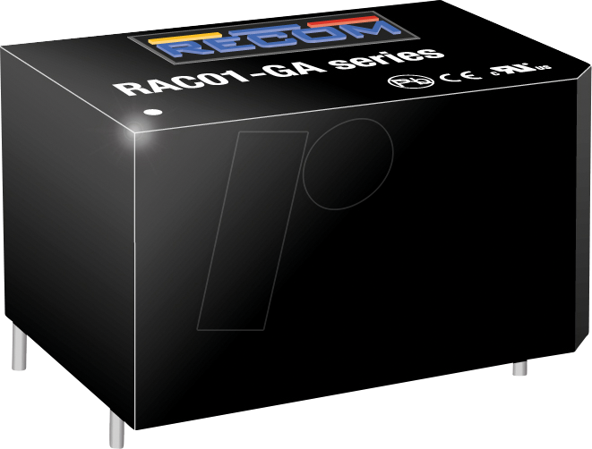 RAC01-05SGA - AC/DC-Wandler, 1 W, 85-264 V AC, 5 V DC, Modul