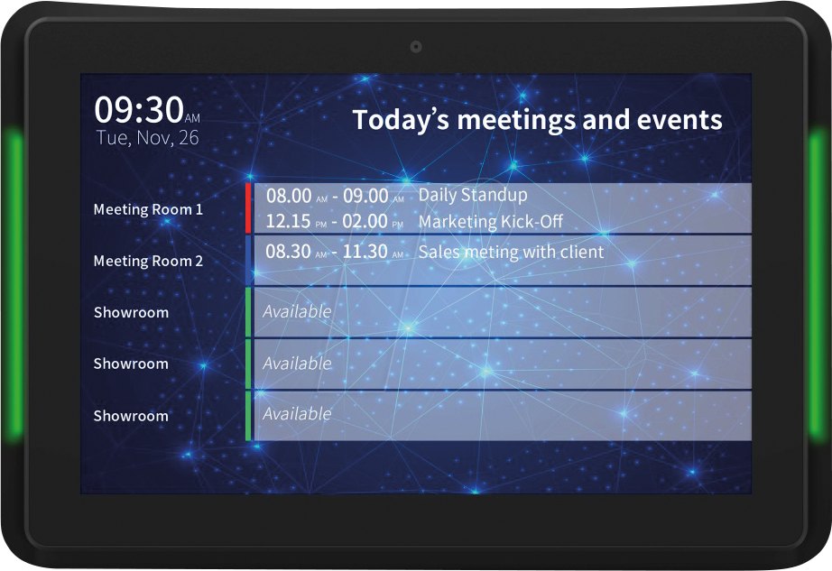 ALLNET 213191 - Raum-Manager, 25,7 cm Touch-Display, Android 11
