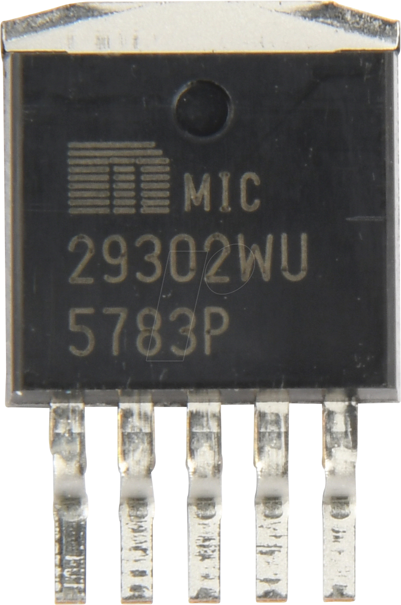 Thumbnail - MIC29302WUTR - LDO, Uout 1,25..25V, Uin 2,25..26V, 3A, DDPAK-5