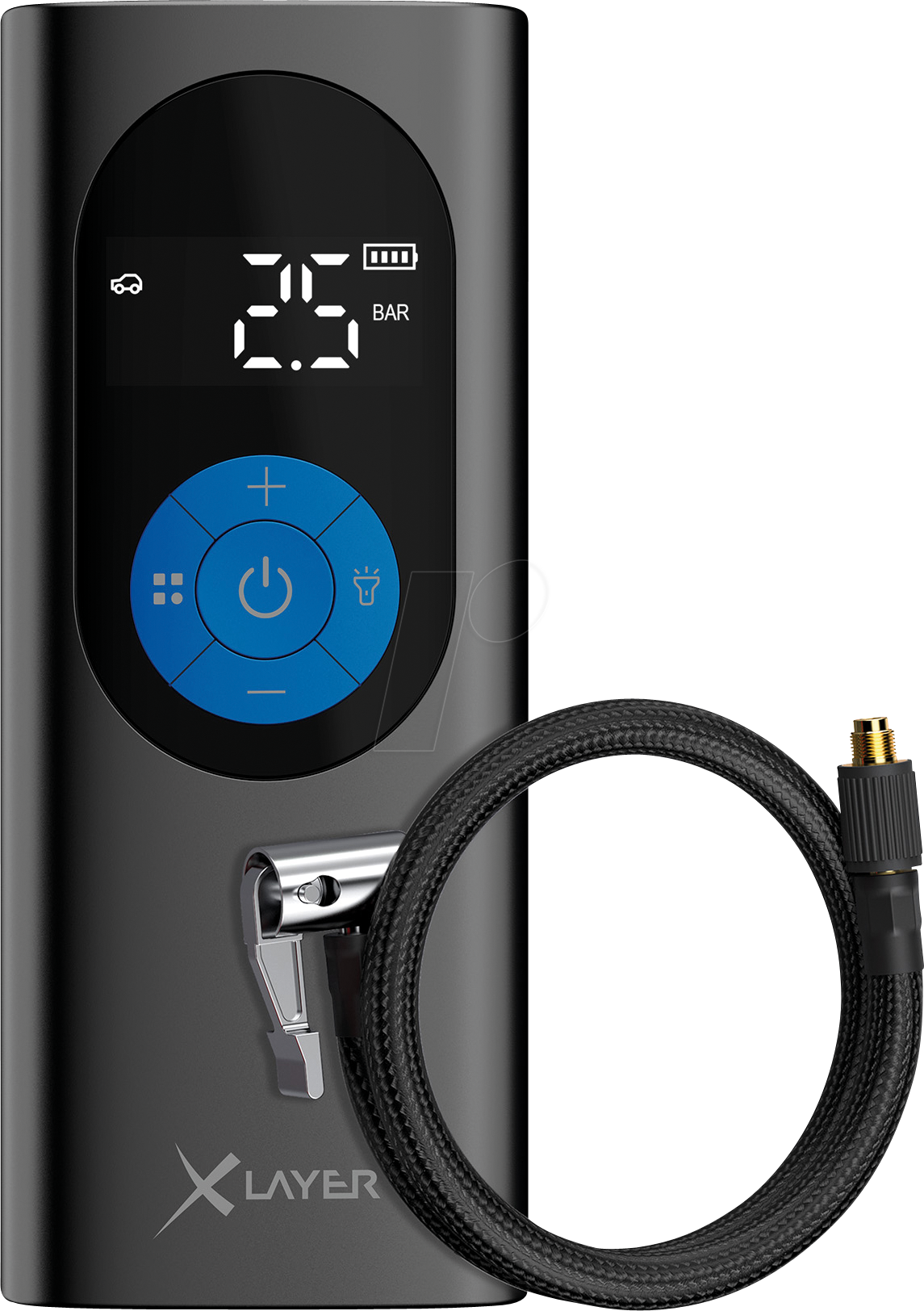 Thumbnail - XLAYER 220179 - Mobiler Kompressor, 10,3 bar, 6000 mAh Akku