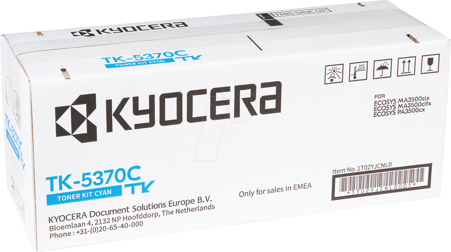 TONER TK 5370C - Toner, Kyocera, cyan, TK-5370C, original