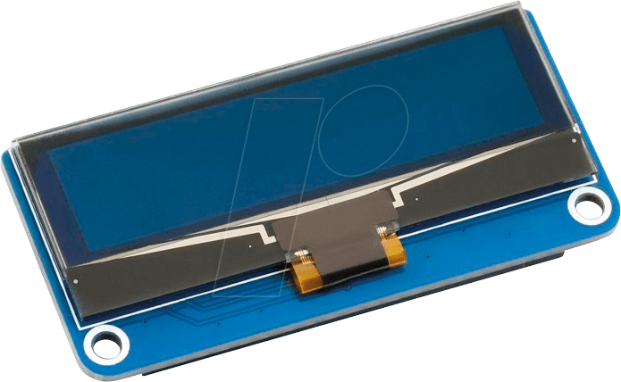 RPIZ OLED 2.23 - Raspberry Pi Shield - Display OLED, 2,23'', 128x32 Pixel