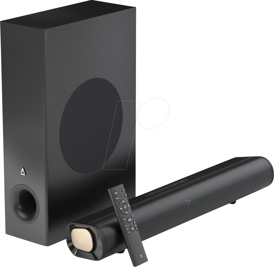 CREATIVE SPRO - Soundbar, 2.1, Bluetooth, HDMI, schwarz
