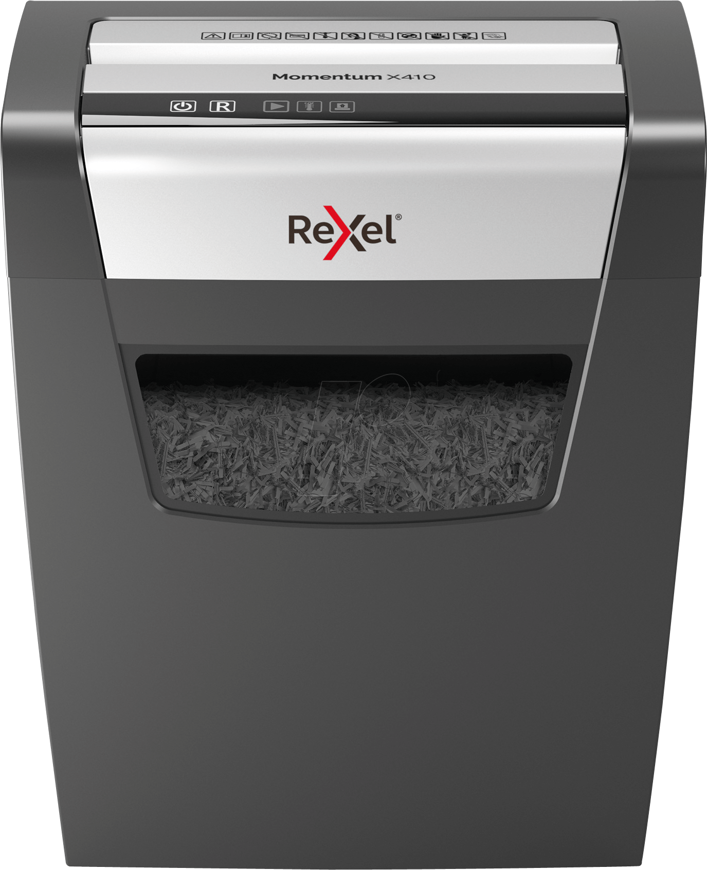 REXEL 2104571EU - Aktenvernichter X410, P-4, 10 Blatt